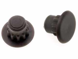 SZERELVÉNYEK - MŰANYAG CF02 FURATTAKARÓ ÁTM:8x8mm FEKETE #1