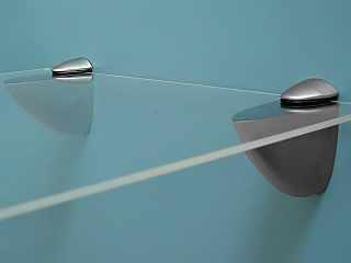 POLCTARTÓ - POLCTARTÓ 67415 32x65x74 mm MATT KRÓM #1