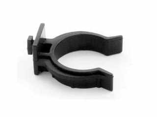 LÁBAK - MŰANYAG SZEKRÉNYLÁB 06.151  LÁBAZATRÖGZÍTŐ KLIP . FEKETE #1