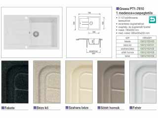 MOSOGATÓ - GRAWA GRÁNIT MOSOGATÓ GRAWA PT1-7810S 780x510mm SZAHARA #3