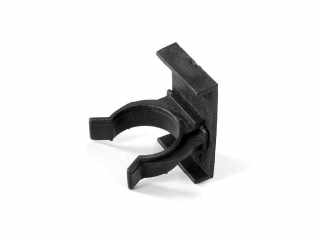 LÁBAK - MŰANYAG SZEKRÉNYLÁB 22901.001 LÁBAZATRÖGZÍTŐ KLIP  FEKETE #1