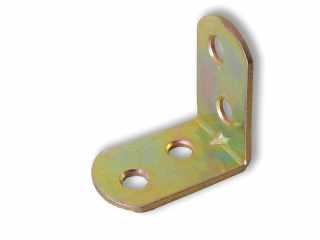 SZERELVÉNYEK - SAROKMEREVÍTŐ C3283-30 SAROKVAS 30x30mm SÁRGARÉZ #1