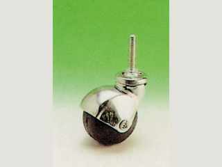 GÖRGŐ, KERÉK -  BELTÉRI BÚTORGÖRGŐ 142.40 MENETES CSAPOS 40mm  35kg KRÓM #1