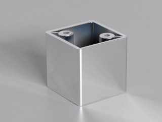 LÁBAK - MŰANYAG DESIGN LÁB 8022 H=46mm 250 kg KRÓM #1