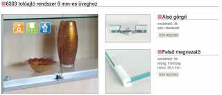 TOLÓAJTÓ VASALAT - TOLÓAJTÓ ÜVEGHEZ 04 6303 006 000 003500 ÜTKÖZŐ  FEHÉR #2