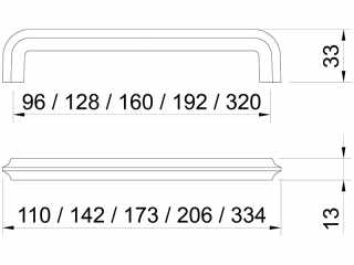 FOGANTYÚ, FOGAS - BÚTORFOGANTYÚ WMN772.160 00T2 160 ANTIK FEKETE #2