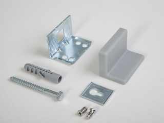 FÜGGESZTŐ ELEMEK - SZEKRÉNY FÜGGESZTŐ 145.0000.9006 FÜGGESZTŐ TIPLIV 56x34x37mm SZÜRKE #1