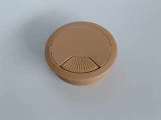 IRODABÚTOR TARTOZÉKOK - 30102 KÁBELKIVEZETŐ ATM:60 VILÁGOSBARNA (BÜKK) #1