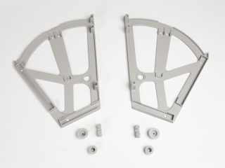 GARDRÓB - CIPŐTARTÓ 2-RÉSZES 260x200mm SZÜRKE #1