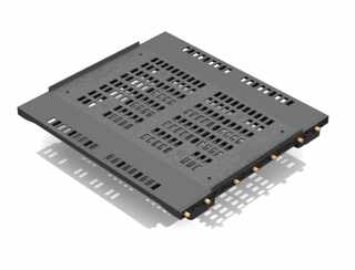 TÁROLÁS - HŰTŐSZEKRÉNY TARTÓKERET 31\73.A08 512x563mm FEKETE #1