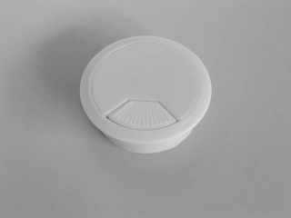 IRODABÚTOR TARTOZÉKOK - 30102 KÁBELKIVEZETŐ ATM:60 FEHÉR #1