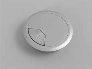 IRODABÚTOR TARTOZÉKOK - 30103 KÁBELKIVEZETŐ ATM:80 EZÜST #1