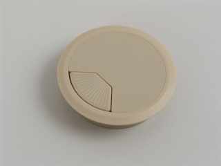 IRODABÚTOR TARTOZÉKOK - 30103 KÁBELKIVEZETŐ ATM:80 KRÉM (JUHARHOZ) #1