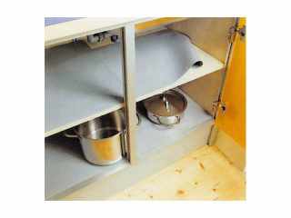 TÁROLÁS - CSÚSZÁSGÁTLÓ MŰANYAG 600X1,2mm SZÜRKE #1