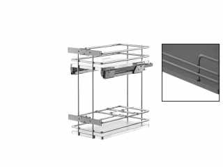BELSŐ FÉMRÁCS EGTGM30B2MOM OLDALLAPRA SZERELHETŐ 264×506×494mm ANTRACIT #1