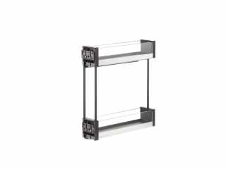 BELSŐ FÉMRÁCS ELQGM152SXE BALOS OLDALLAPRA SZERELHETŐ 107×531×475mm ANTRACIT #1