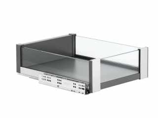 BELSŐ FÉMRÁCS CCTGM40E OLDALLAPRA SZERELHETŐ 364×134×473mm ANTRACIT #1