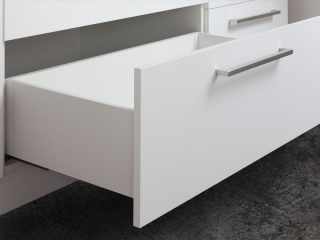 SLIM DUPLAFALÚ FIÓKOLDAL DF-C 300mm FEHÉR #1