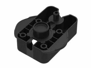 MŰANYAG SZEKRÉNYLÁB ERCOLINO 840 TALP A 437-ES LÁBHOZ FEKETE #1