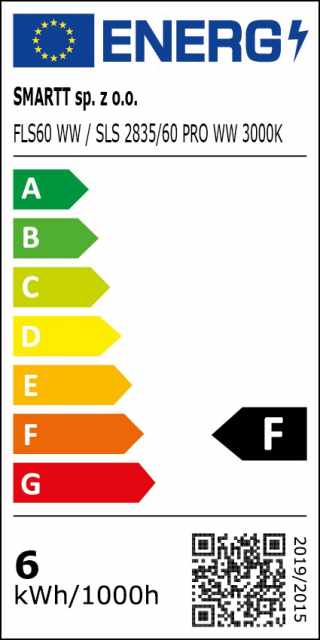 LED VILÁGÍTÁS FLS60WW WARM WHITE - 5m #3