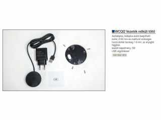 VILÁGÍTÁSTECHNIKAI KIEGÉSZÍTŐ WCQI2 VEZETÉK NÉLKÜLI TÖLTŐ FEKETE #2