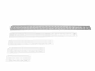 SZELLŐZŐRÁCS ALUMÍNIUM 59108 60x1000mm ALUMÍNIUM #1