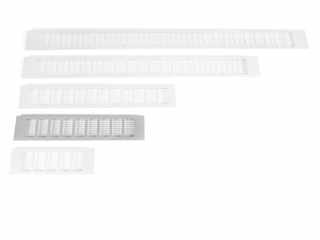 SZELLŐZŐRÁCS ALUMÍNIUM 59108 80x400mm ALUMÍNIUM #1