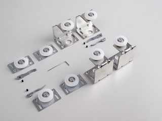 TOLÓAJTÓ VASALAT - TOLÓAJTÓ BÚTORLAPHOZ RV30 SZETT 2 AJTÓHOZ 30 KG ALUMÍNIUM #1