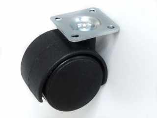 BELTÉRI BÚTORGÖRGŐ 06101 TALPAS 40mm  25kg FEKETE #1