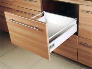 FDS DUPLAFALÚ FÉM FIÓKOLDAL FDS-DF B 300mm MAGASÍTOTT, 40kg FEHÉR #1