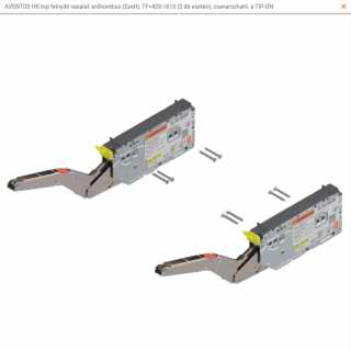 BLUM- AVENTOS HK / HK top 22K2700T KRAFTSP Cink felnyíló vasalat, erőhordozó, LF=1730-5200 (2 db esetén), a TIP-ON #1