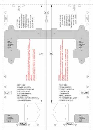HULLADÉKGYŰJTŐ 8201 10+10L, 240x345x385mm ANTRACIT #4
