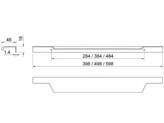 BÚTORFOGANTYÚ A349-598 ACÉLSZÜRKE ELOXÁLT #3