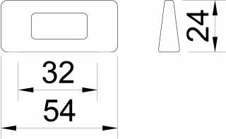 BÚTORFOGANTYÚ 2394-54 PB12 MATT FEKETE #2