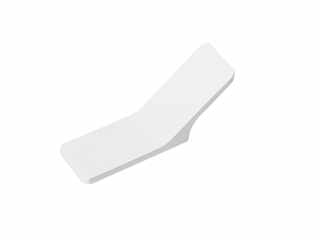 BÚTORFOGANTYÚ 411/71 MATT FEHÉR #1