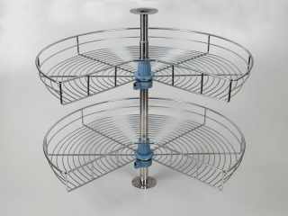 BELSŐ FÉMRÁCS 24313 3/4 FORGÓKOSÁR GARNITÚRA 600x560/790 mm KRÓM #1