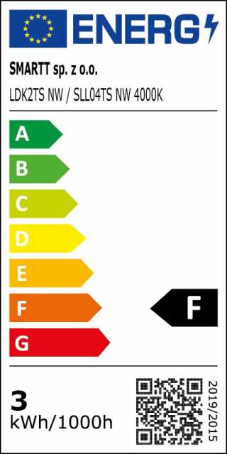 LED VILÁGÍTÁS LDK2 TS NATURAL WHITE ALUMÍNIUM #3