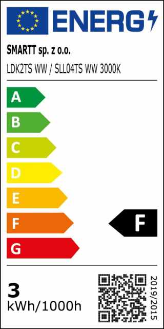 LED VILÁGÍTÁS LDK2 TS WARM WHITE ALUMÍNIUM #3