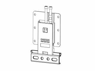 FÜGGESZTŐ ELEMEK - PANELFÜGGESZTŐ 892 PANEL FÜGGESZTŐ SÍN 80X26MM HORGANYZOTT #1