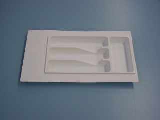 TÁROLÁS - EVŐESZKÖZTARTÓ MOD 35 490×270 mm FEHÉR #1