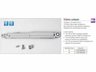 TOLÓAJTÓ VASALAT - TOLÓAJTÓ BÚTORLAPHOZ 100 SILENT CSILLAPÍTÓ 100 kg SZÜRKE #2
