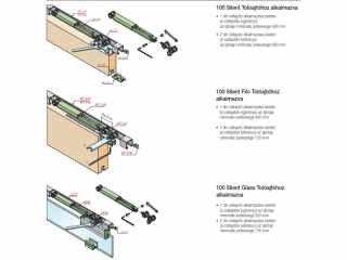 TOLÓAJTÓ VASALAT - TOLÓAJTÓ BÚTORLAPHOZ 100 SILENT CSILLAPÍTÓ 100 kg SZÜRKE #3
