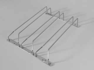 KÜLSŐ FÉMRÁCS H604C TALPASPOHÁR TARTÓ 3 RÉSZES 315x70x340 mm KRÓM #1