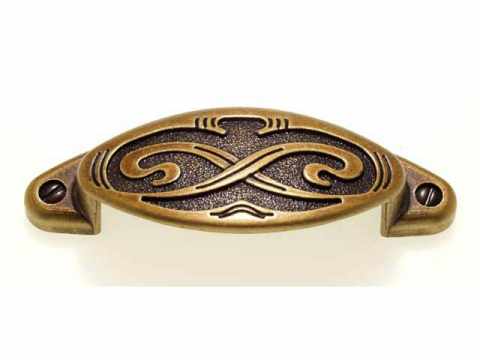 FOGANTYÚ, FOGAS - BÚTORFOGANTYÚ 5091 64 ANTIKOLT BRONZ