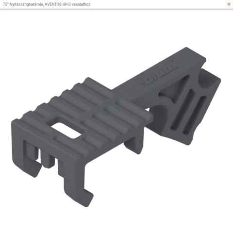 BLUM AVENTOS HK-S 20K7A11 / 75° Nyitásszöghatároló, AVENTOS HK-S vasalathoz / R7037 galambszürke