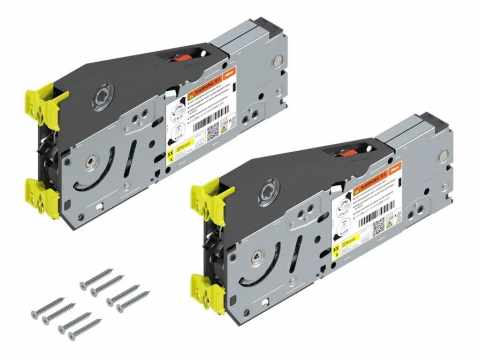 BLUM AVENTOS ÚJ HL 22L2200    AVENTOS HL top felnyíló lift vasalat, erőhordozó (Szett), csavarozható, a SERVO-DRIVE alkalmas