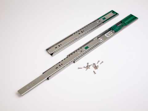 GOLYÓS FIÓKCSÚSZÓ HOME BOX HB45 COMFORT SC 45mm ÖNBEHÚZÓS CSILL. 600mm TEHERB.:35kg ACÉL