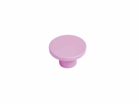 BÚTORFOGANTYÚ 22 GOMB ÁTM: 32mm RÓZSASZÍN