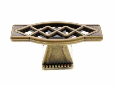 FOGANTYÚ, FOGAS - BÚTORFOGANTYÚ 514-000 56x24 ANTIKOLT BRONZ