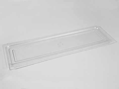 TÁROLÁS - BELSŐ FÉMRÁCS 602/90 TÁLCA EDÉNYCSEPEGTETŐHÖZ 840x230x16mm ÁTTETSZŐ